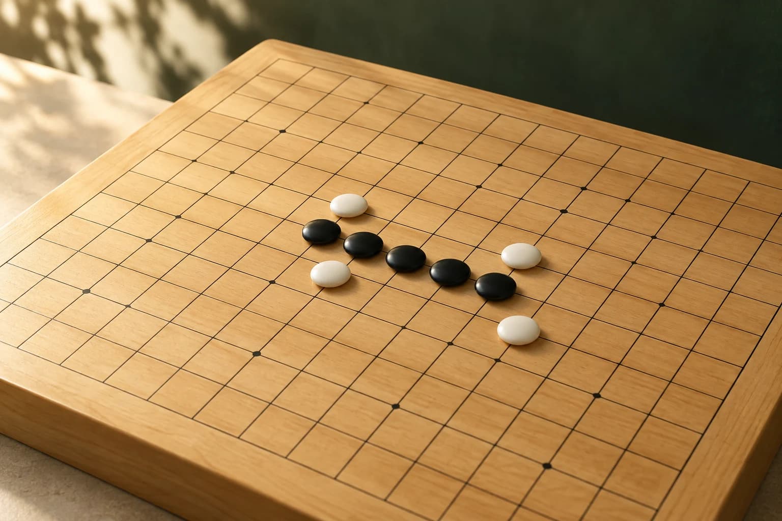 温润木质五子棋棋盘